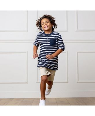Toddler Boys Uniform Stretch Chino Short