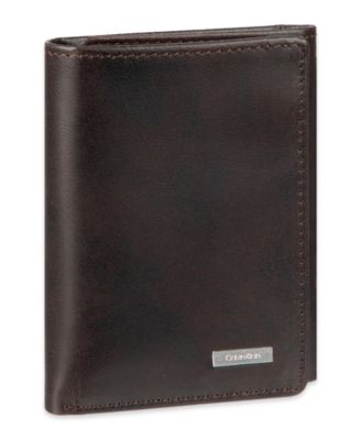 Men's RFID Two Tone Arcadia Leather Trifold Wallet