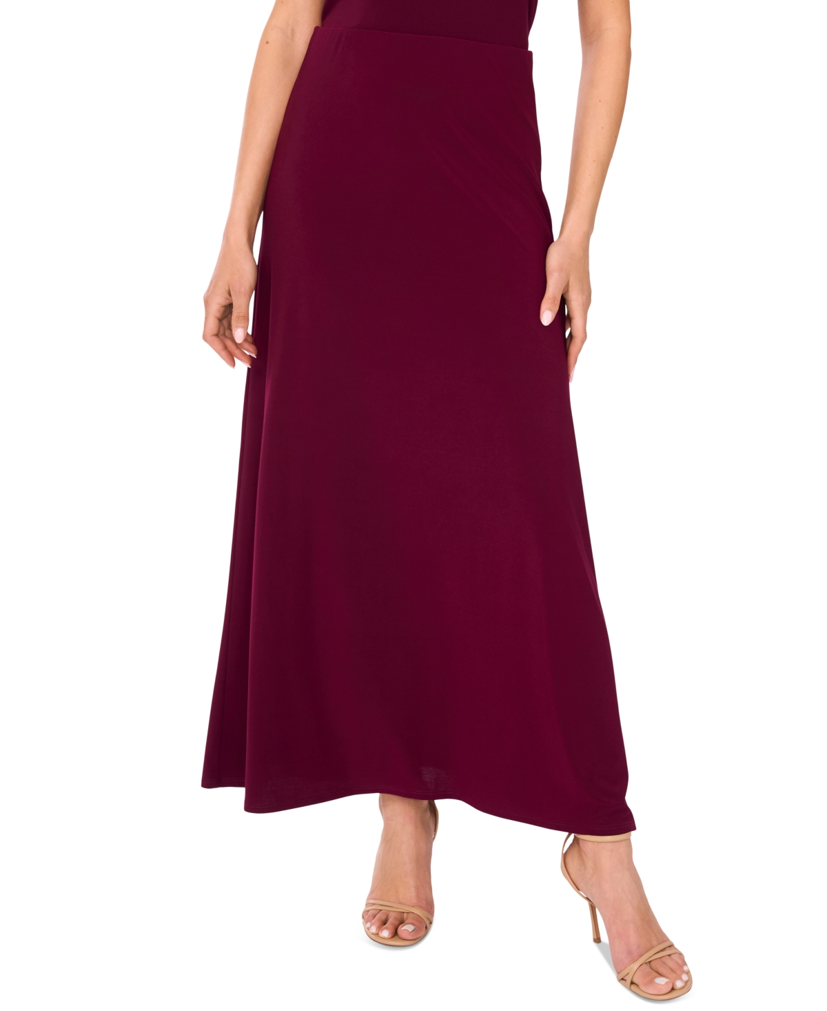 Women's A-Line Pull-On Maxi Skirt - Olympia Green
