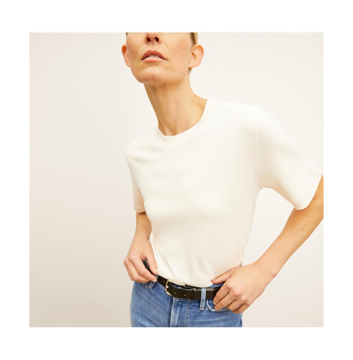 Women's Leslie T-Shirt - Organic Pima Cotton - Ivory