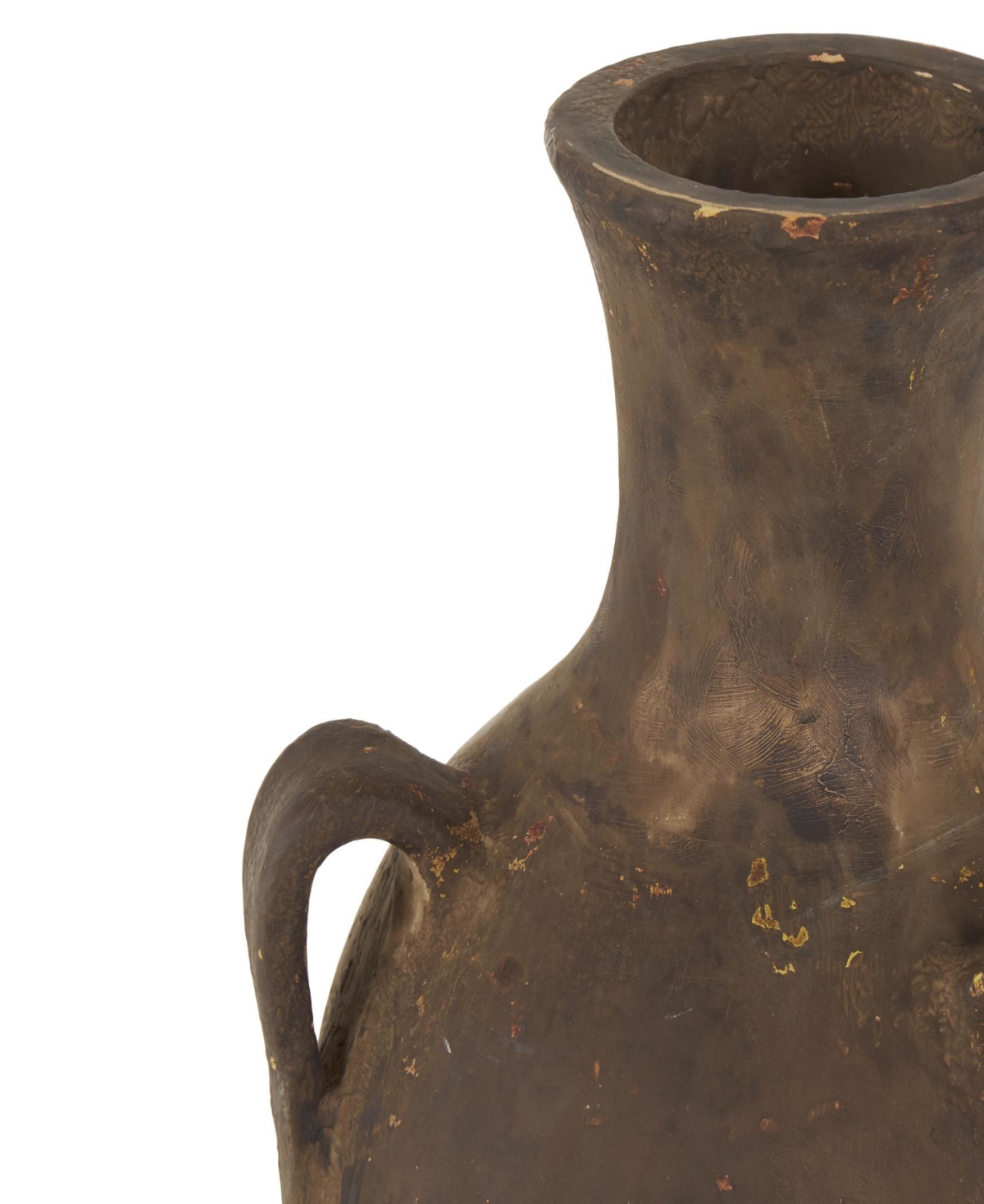 Rosemary Lane Ceramic 24.4" Farmhouse Vase with Handles