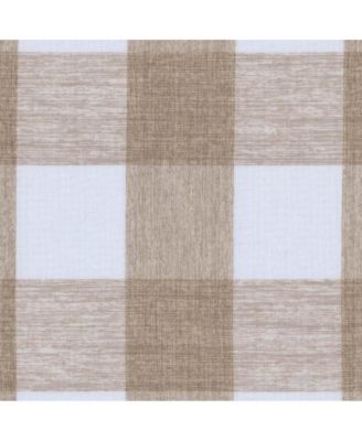 Men's Riviera Poplin Buffalo Plaid, Khaki