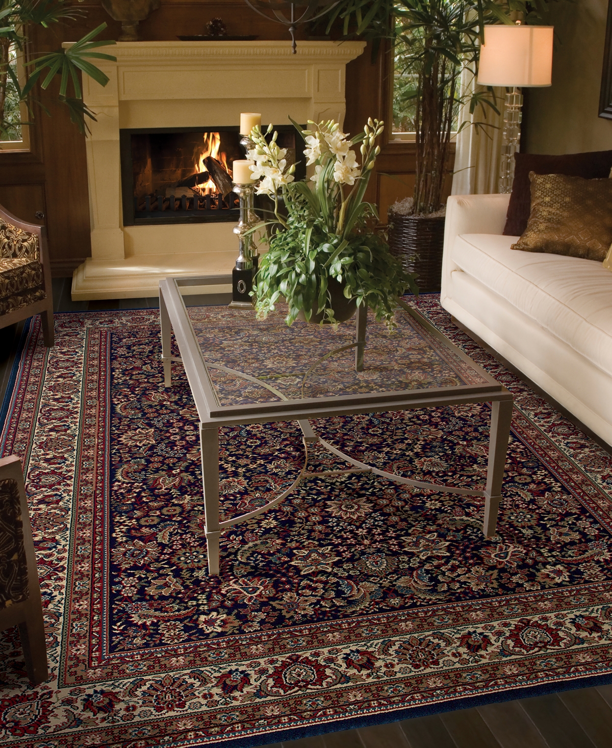 Oriental Weavers Ariana 113b Sarouk 2' X 3' Area Rug