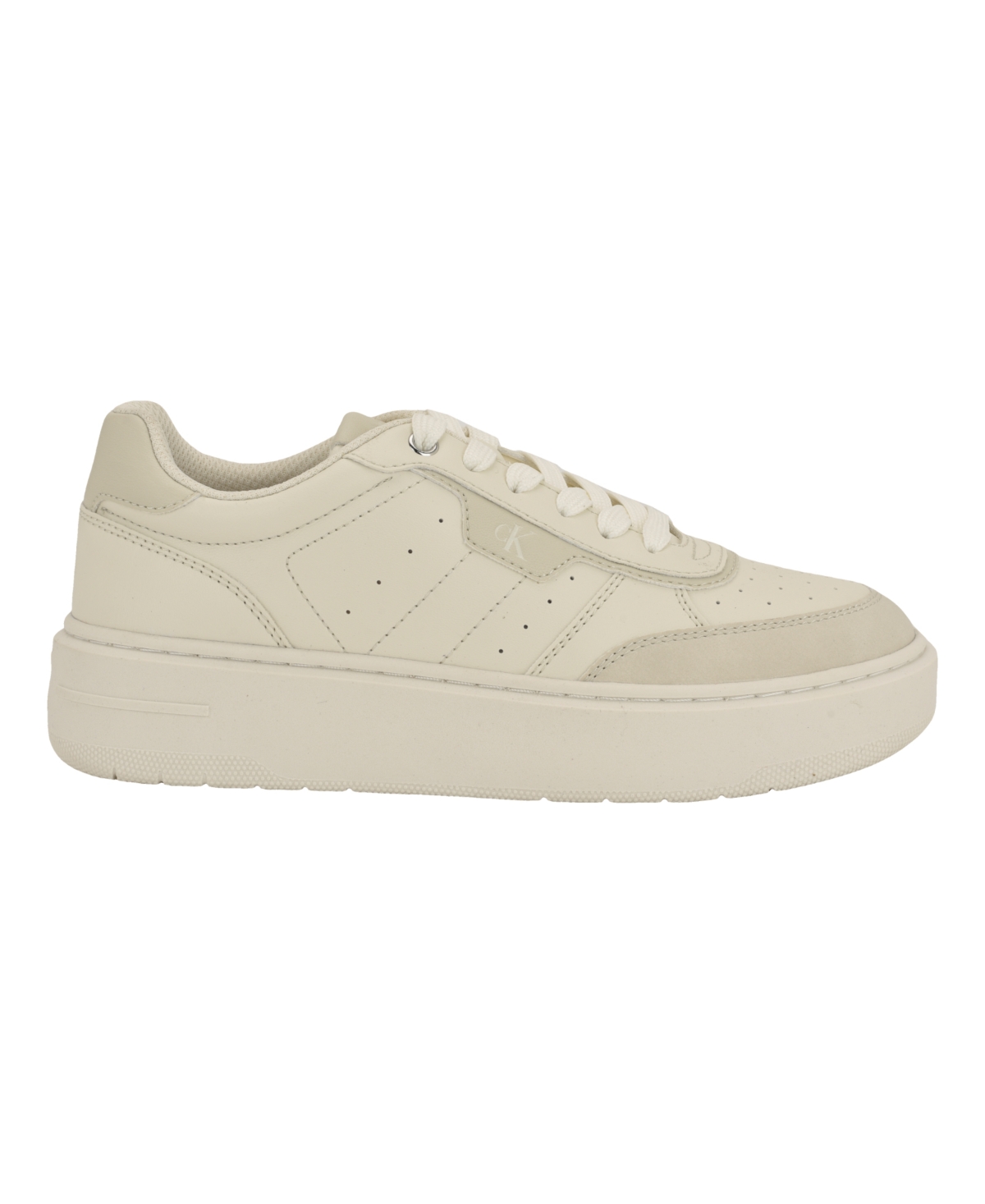 Calvin Klein Women's Domeni Lace-up Sneakers In Neutral