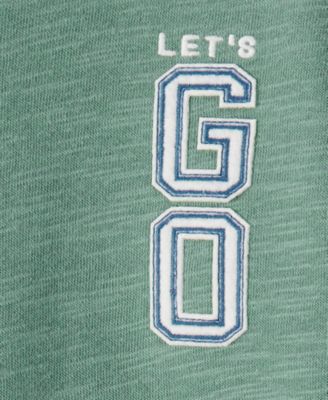 Baby Boys French Terry Sweatshirt & Pull-On Jogger Pants, 2 Piece Set