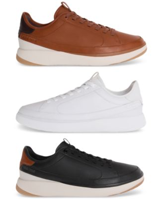 Men's GrandPrø All Day Leather Lace-Up Court Sneakers