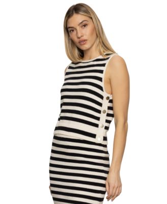 Women's City Summer Side-Button Tank Top