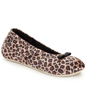 Isotoner Satin Ballerina Slipper