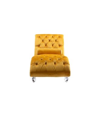 Leisure Concubine Sofa With Acrylic Feet
