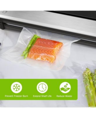 Bonsenkitchen 8” x 150  Vacuum Seal Roll Keeper with Cutter for Food Storage and Sous Vide