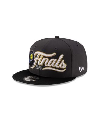 New Era - Men's Charcoal/Black Indiana Pacers 2025 NBA Eastern Conference Champions Locker Room 9FIFTY Snapback Hat