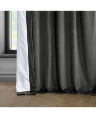 Heritage Plush Velvet Room Darkening Curtain