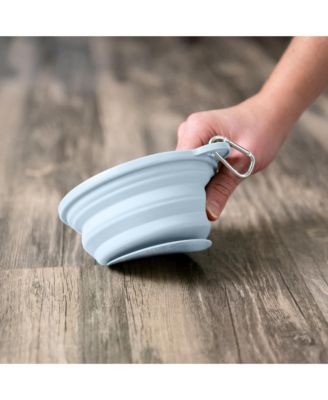 3-in-1 Dog Walk Bag, Travel Bowl, & Reflective Leash with Matching Planet-Safe Dog Poop Bags