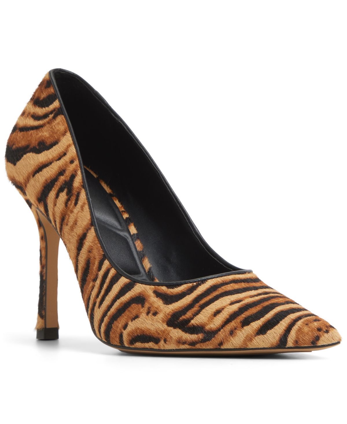 Aldo Stessy 3.0 Genuine Calf Hair Pointed Toe Pump In Multi