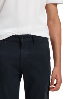 Men's Stretch-Cotton Dobby Slim-Fit Pants