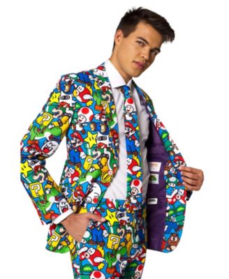 Men's Super Mario Licensed Suit