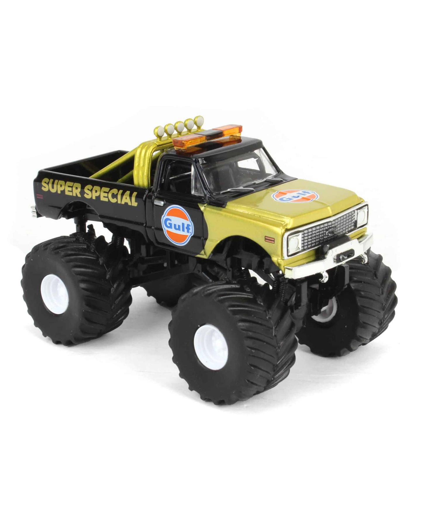Детская игрушка Greenlight Collectibles 1/64 Scale 1971 K-10 Gulf Oil Super Special Collectible Truck — фото 2