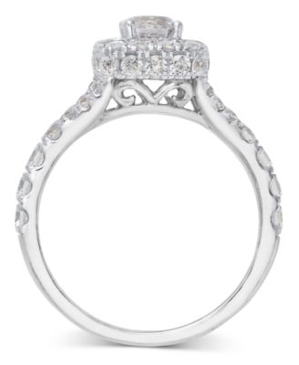 Diamond Halo Bridal Set (2 ct. t.w.) in 14K White, Yellow or Rose Gold