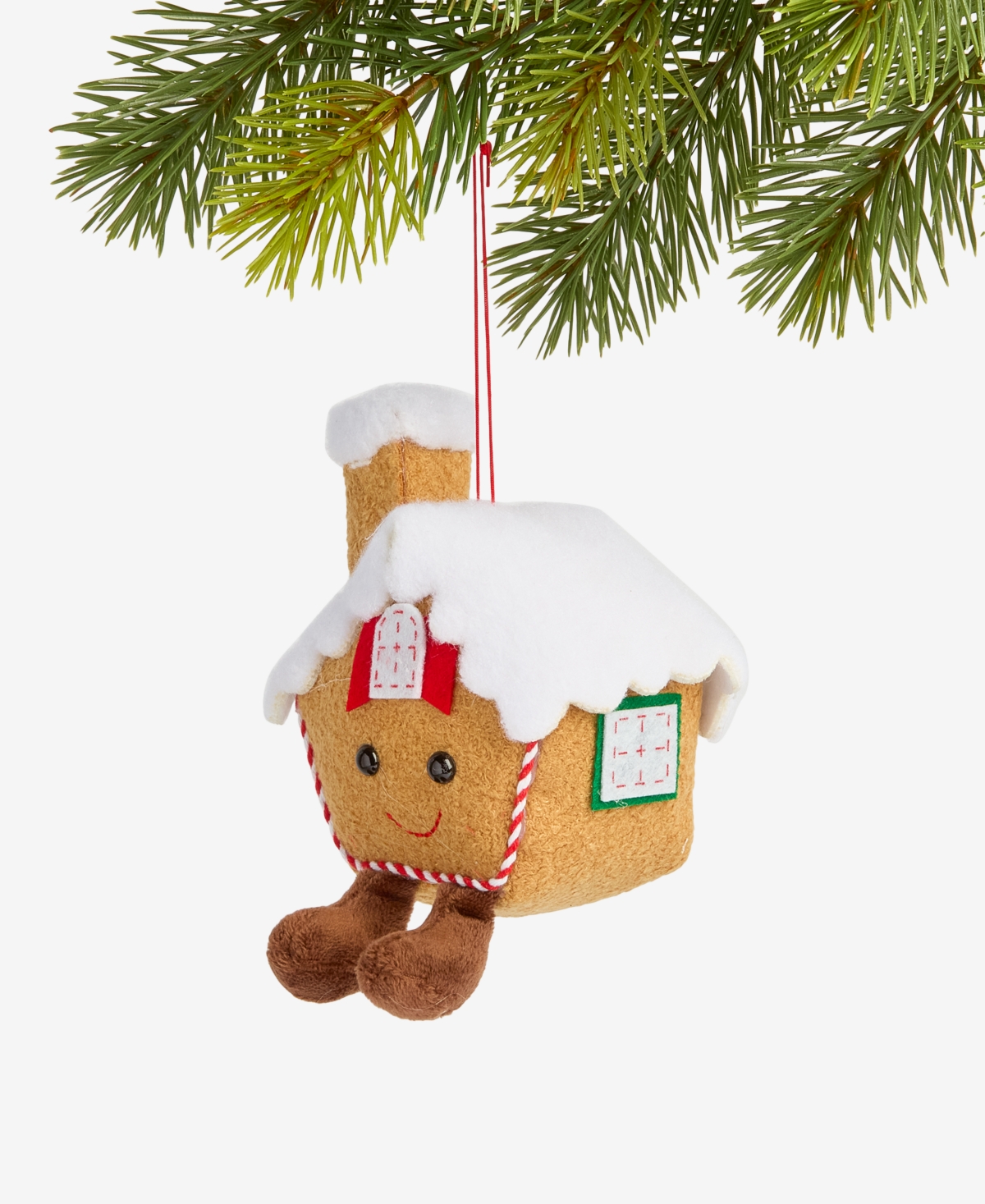 Holiday Lane Gingerbread Village Soft Gingerbread House Ornament, Macy's Exclusive In Multi