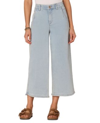 Democracy - Women's AbSolution Skyrise Cropped Wide-Leg Jeans