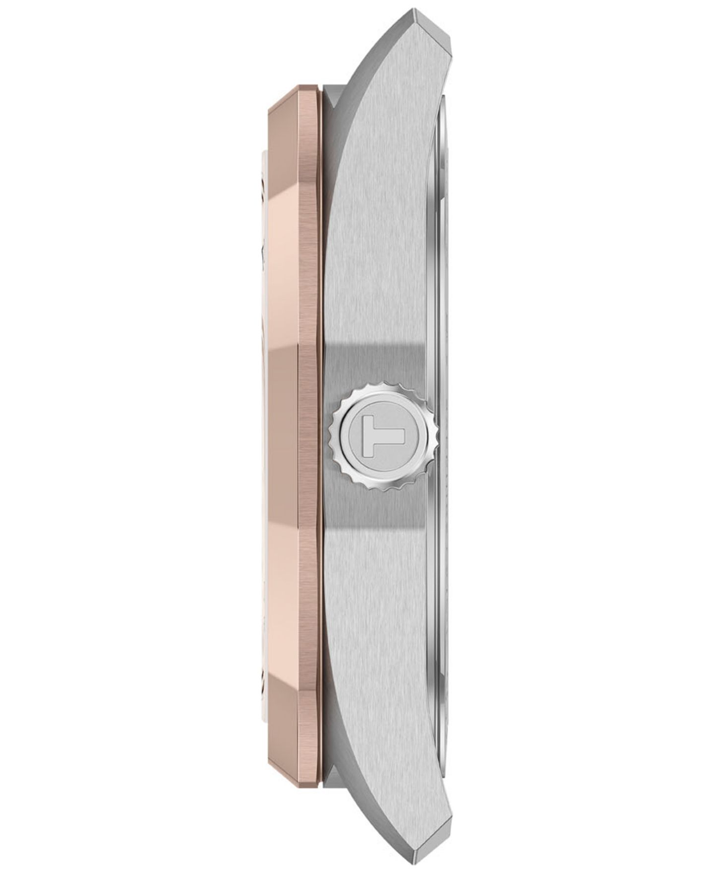 Женские часы Tissot Swiss PRC 100 Solar Two-Tone Stainless Steel Bracelet Watch 34mm — фото 3