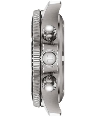 Men's Swiss Chronograph Seastar 1000 Stainless Steel Bracelet Watch 38mm