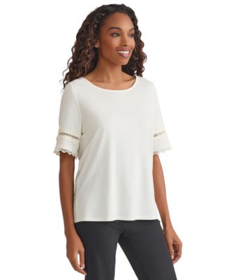 Women's Round-Neck Slouchy Blouse 