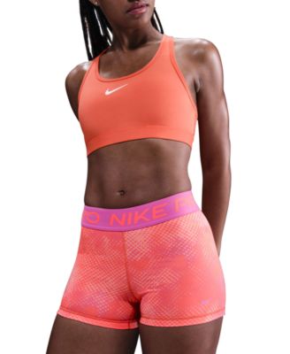 Pro Women's Printed Dri-FIT Mid-Rise 3" Shorts