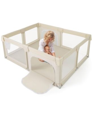 Toddler Playpen Extra Large Activity Center Safety Play Yard w/ Gate