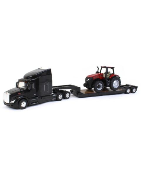 Детские игрушки TOMY 1/32 Case IH AFS Connect Magnum 380 with Peterbilt Model 579