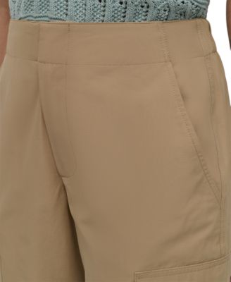 Women's High Rise Straight Leg Cargo Pants