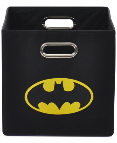 Modern Littles Batman Logo Folding Storage Bin