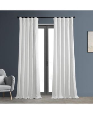Half Price Drapes Solid Cotton Hotel Blackout Curtain