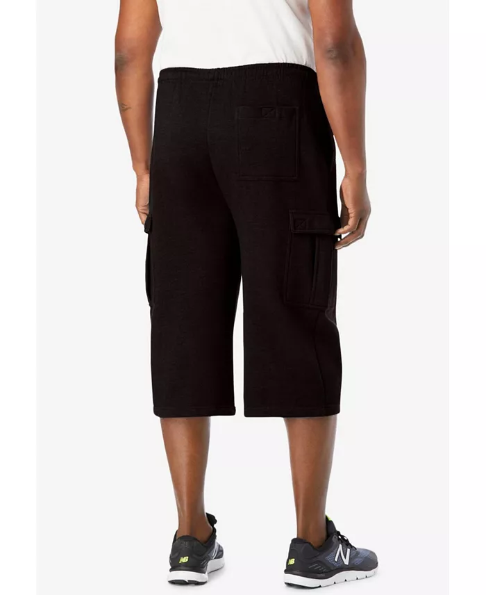 Big & Tall Fleece Judo Shorts - thumbnail 5