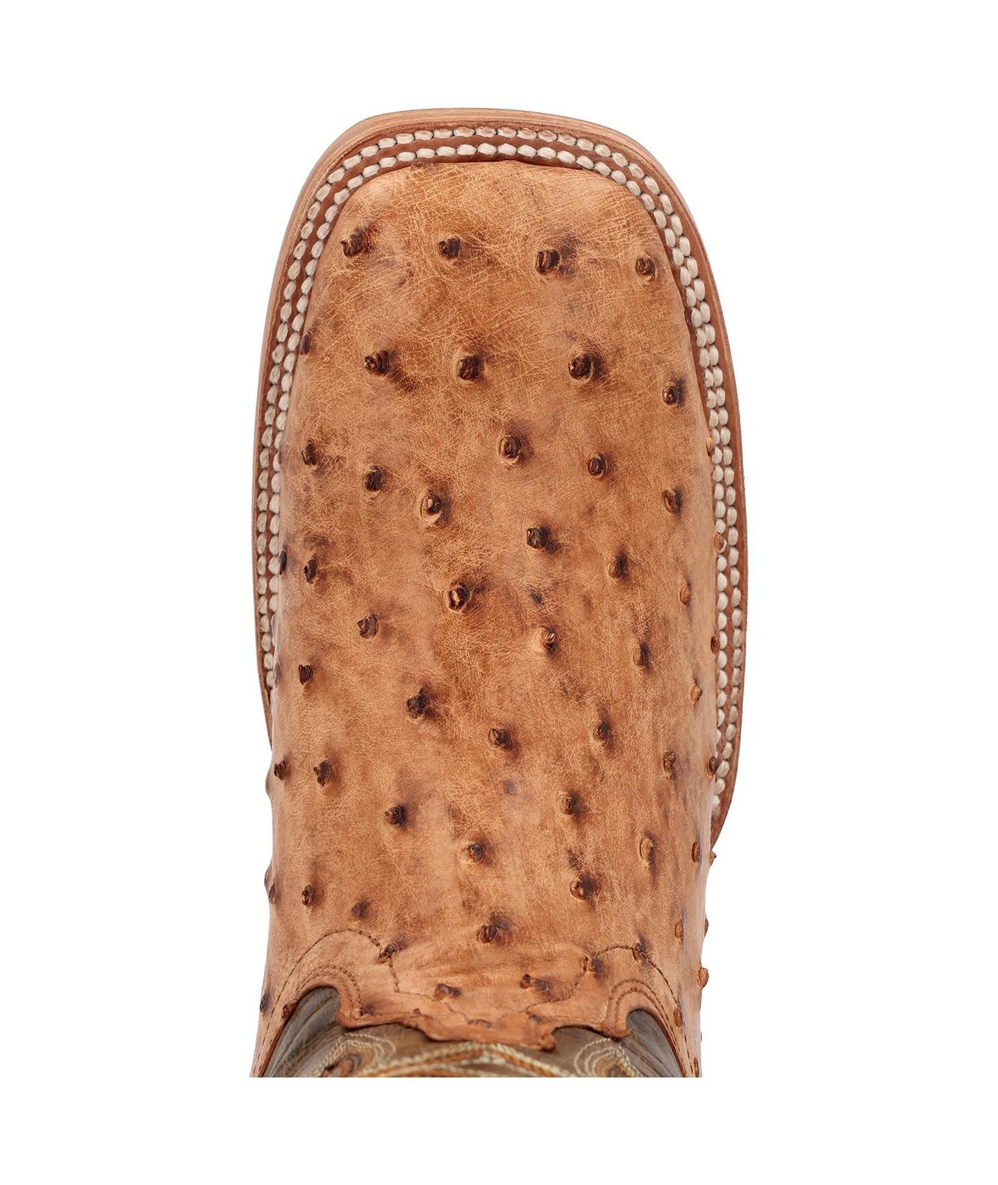 Мужские ботинки Durango Prca Collection Full-Quill Ostrich Western Boot, цвет: Седельно-коричневый — фото 8