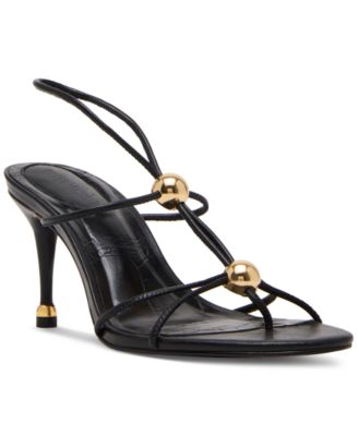 Steve Madden - Women's Ramos Strappy Embellished High-Heel Dress Sandals