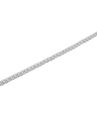 Diamond Bracelet (1 ct. t.w.) in 14k White Gold or 14k Yellow Gold, 7"