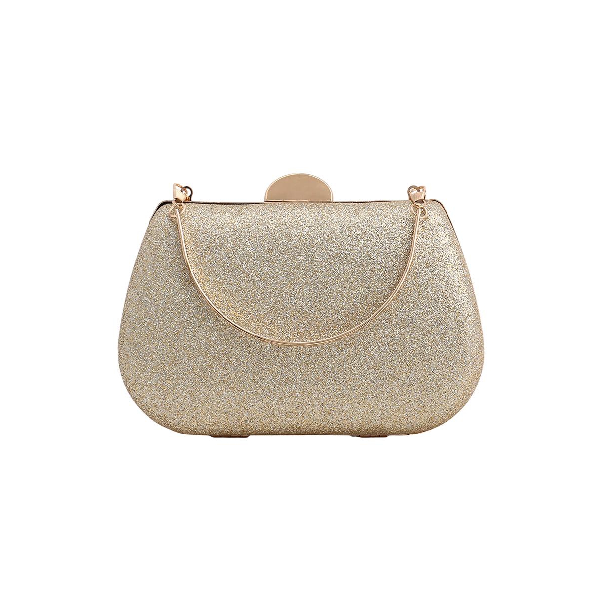 The Leaur Clutch Bag - Gold
