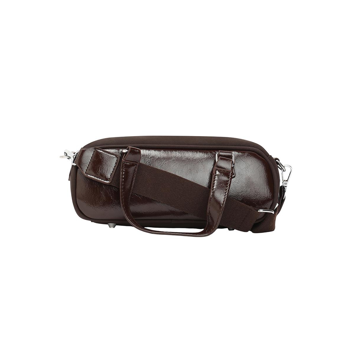 Women's The Small Retro Bowling Bag - Coffee Brown - Brown