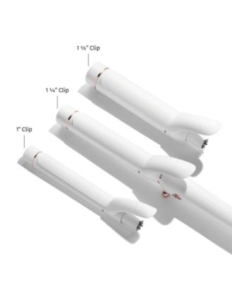 Switch Kit Classic Trio Professional Interchangeable Curling Iron with 3 Ceramic ClipBarrels for Curling and Waving