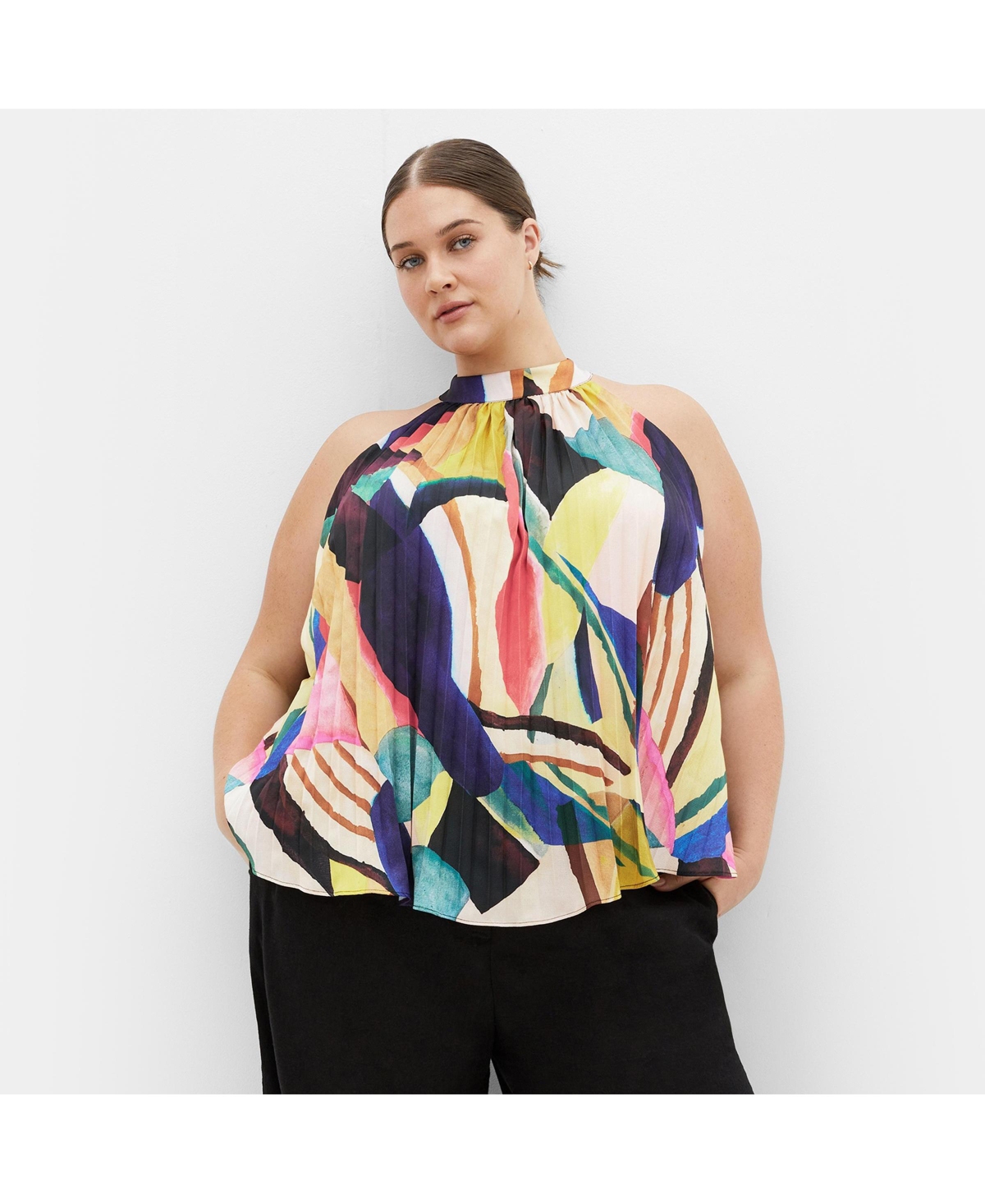Plus Size Jayda Top - Summer nights