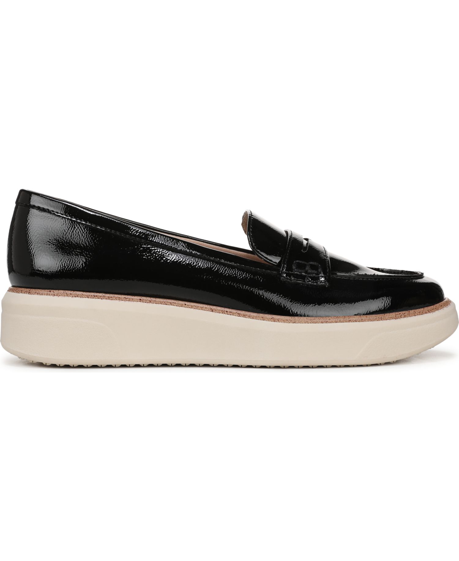 Women's Chelsea Round Toe Platform Penny Loafers