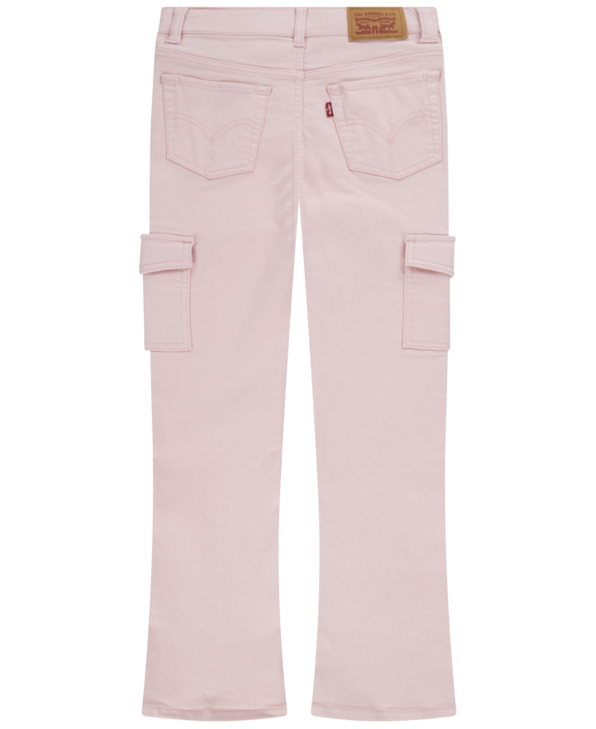 Levi's Big Girls 726 High Rise Flare Cargo Pants In Neutral