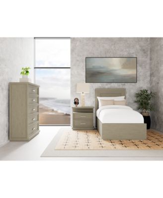 Cascade 3-Pc. Bedroom Set (Twin Bed, Chest & Nightstand)