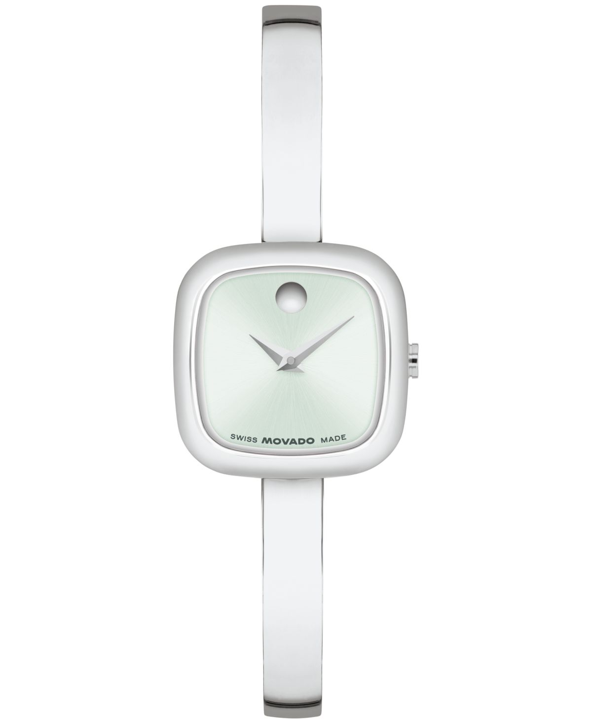 Женские часы Museum Cushion, швейцарские кварцевые часы-браслет из нержавеющей стали, 21,50 мм