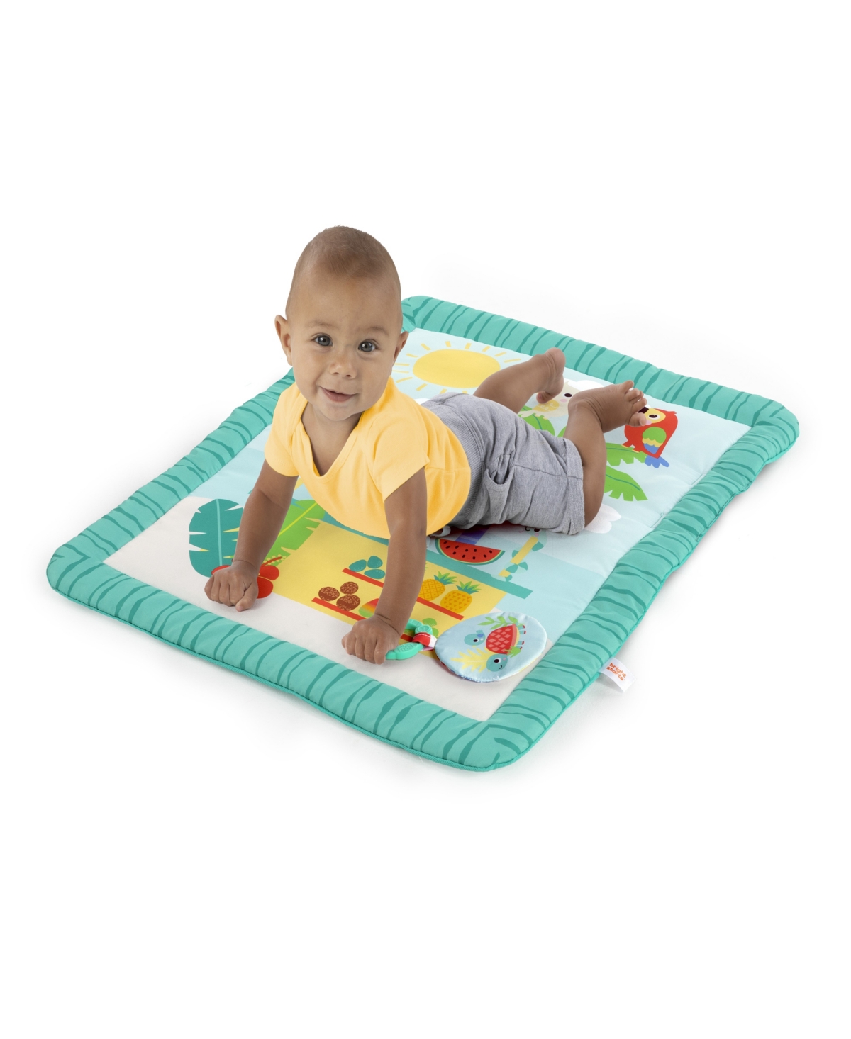 Bright Starts Infant Activity Gym And Tummy Time Play Mat With Toys