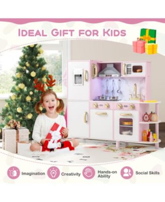Kitchen Playset with Ice Maker and Sounds for Ages 3+