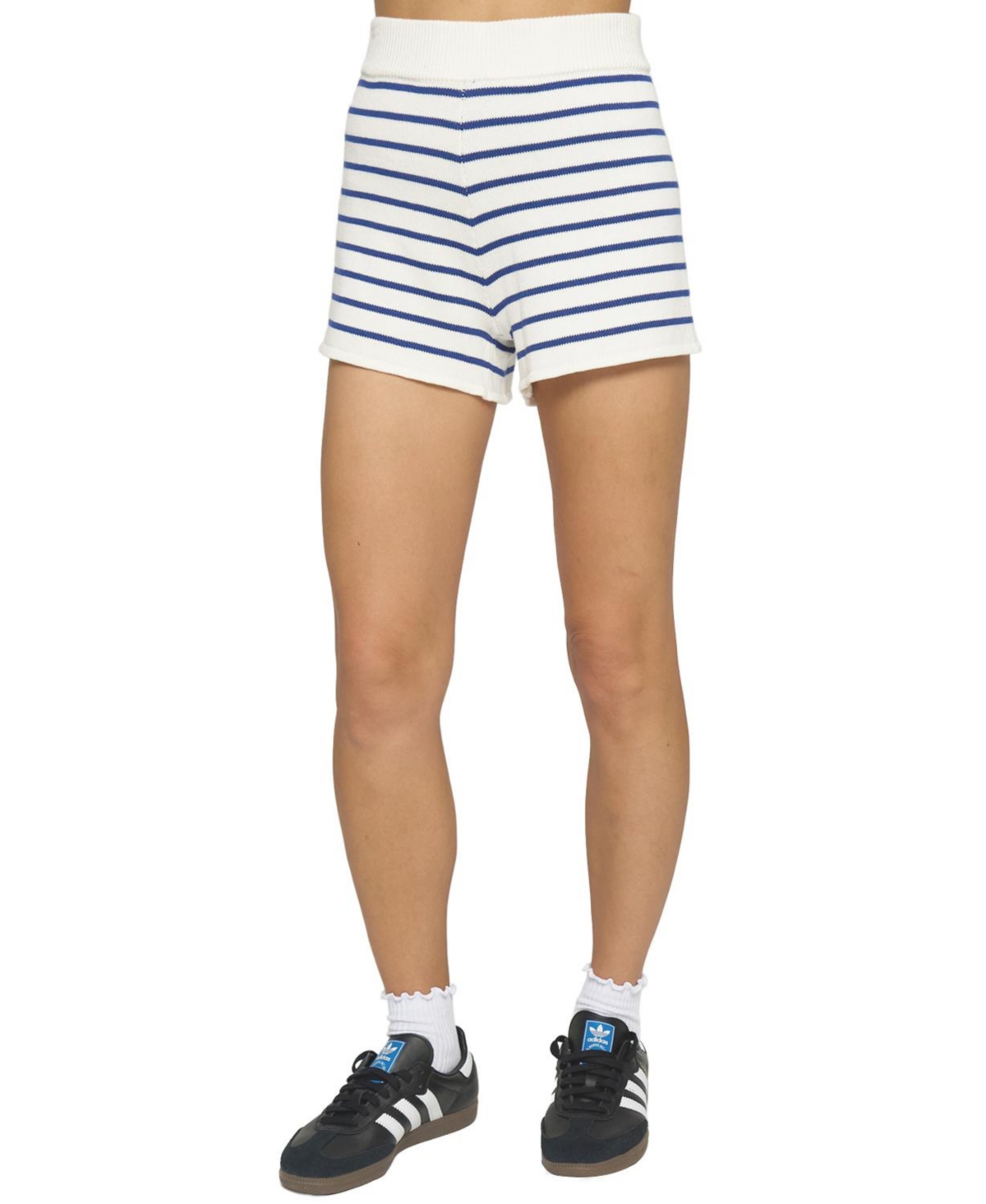Women's Nautical Stripe Short - Ivory