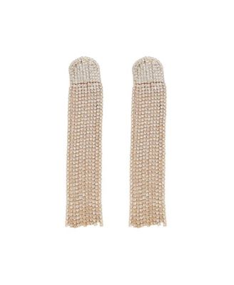 Womens Bling Drop Earrings
