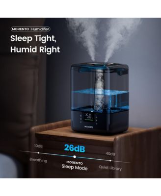 MORENTO Smart Humidifier for Bedroom Large Room Home, 6L Cool Mist Humidifiers with Essential Oil Diffuser, App & Voice Control